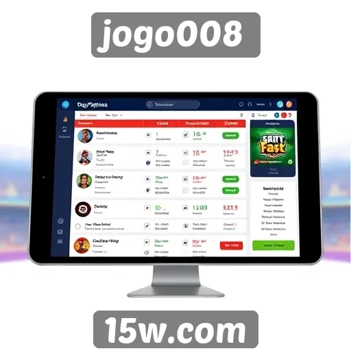 interface do usuário do jogo008 ganha atualizações